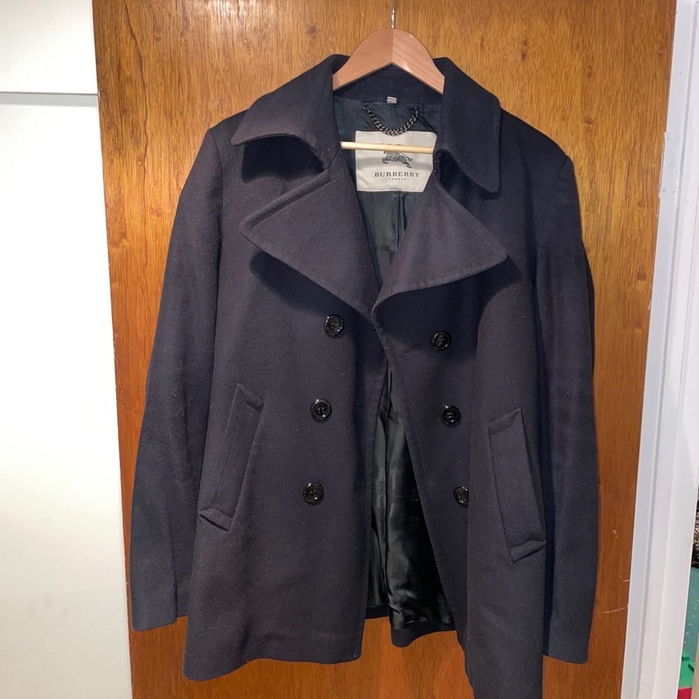 Burberry Wool Pea Coat